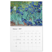 Vincent van Gogh Blume Gemälde Kalender (Feb 2027)