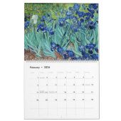 Vincent van Gogh Blume Gemälde Kalender (Feb 2026)