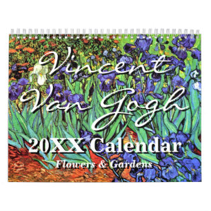 Vincent Van Gogh Blumen- und Gärten-Kalender Kalender