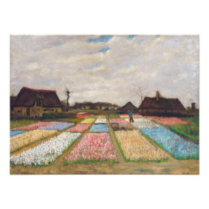 Vincent van Gogh - Blumenbeete in Holland Fotodruck