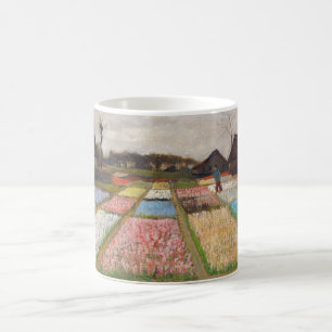 Vincent van Gogh - Blumenbeete in Holland Kaffeetasse