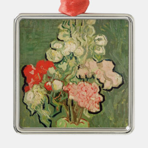Vincent van Gogh   Blumenstrauß der Blumen, 1890 Silbernes Ornament