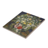 Vincent van Gogh | Blumenstrauß der Blumen in Fliese (Seite)