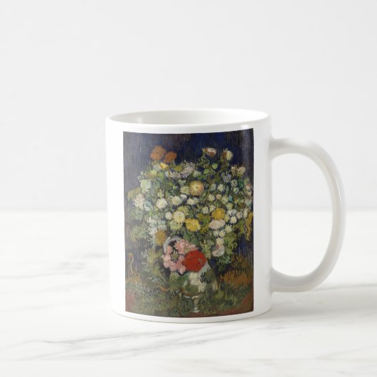 Vincent van Gogh | Blumenstrauß der Blumen in Kaffeetasse (Rechts)