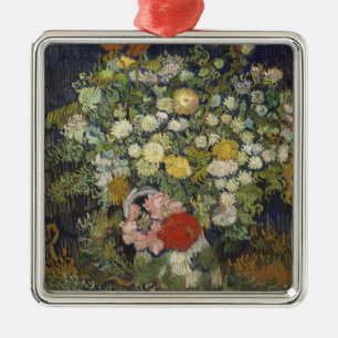 Vincent van Gogh Blumenstrauß der Blumen in Silbernes Ornament