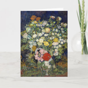 Vincent van Gogh - Blumenstrauß in einer Vase Karte