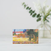 Vincent Van Gogh Blütengarten Begleitkarte (Stehend Vorderseite)
