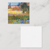 Vincent Van Gogh Blütengarten Begleitkarte (Vorne/Hinten)