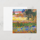 Vincent Van Gogh Blütengarten Einladung (Vorne/Hinten)