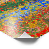 Vincent Van Gogh Blütengarten Fotodruck (Ecke)