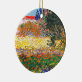 Vincent Van Gogh Blütengarten Keramik Ornament (Rechts)