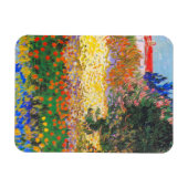 Vincent Van Gogh Blütengarten Magnet (Horizontal)