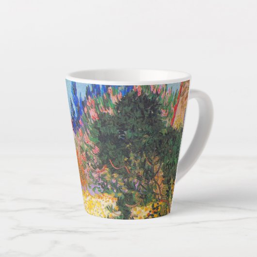 Vincent Van Gogh Blütengarten Milchtasse (Rechte Ecke)