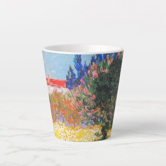 Vincent Van Gogh Blütengarten Milchtasse (Vorderseite)