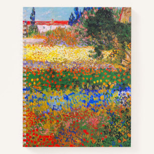 Vincent Van Gogh Blütengarten Notizblock