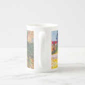 Vincent Van Gogh Blütengarten Porzellantasse (Rückseite)