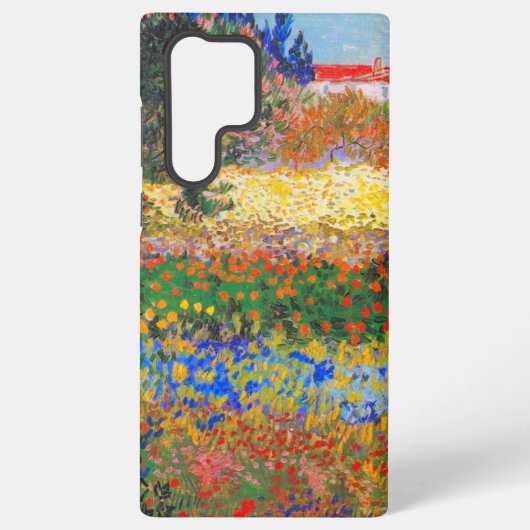 Vincent Van Gogh Blütengarten Samsung Galaxy Hülle (Rückseite)