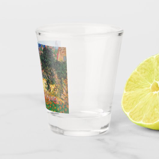 Vincent Van Gogh Blütengarten Schnapsglas (Rechts)