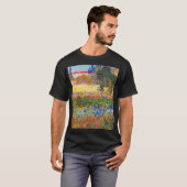 Vincent Van Gogh Blütengarten T-Shirt (Vorne ganz)