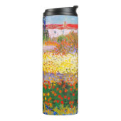 Vincent Van Gogh Blütengarten Thermosbecher (Nach links gedreht)