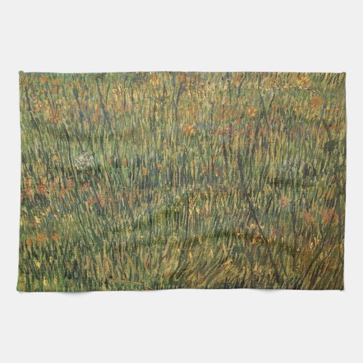 Vincent van Gogh - Blütenlandschaft Handtuch (Horizontal)