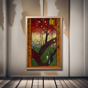 Vincent Van Gogh - Blütenpflanze Tree Fotodruck