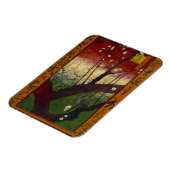 Vincent Van Gogh - Blütenpflanze Tree Magnet (Linke Seite)