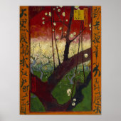 Vincent Van Gogh - Blütenpflanze Tree Poster (Vorne)