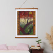 Vincent Van Gogh - Blütenpflanze Tree Wandteppich Mit Holzrahmen (Schlafzimmer)