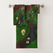 Vincent van Gogh - Blütenpflanzenbaum Badhandtuch Set (Insitu)