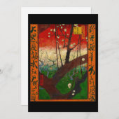 Vincent van Gogh - Blütenpflanzenbaum Einladung (Vorne/Hinten)