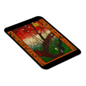 Vincent van Gogh - Blütenpflanzenbaum Magnet (Rechte Seite)