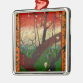 Vincent van Gogh - Blütenpflanzenbaum Ornament Aus Metall (Links)