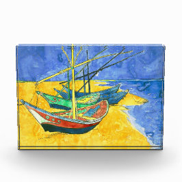 Vincent van Gogh Boats at Saintes-Marie watercol Fotoblock