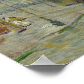 Vincent van Gogh - Boulevard de Clichy Poster (Ecke)