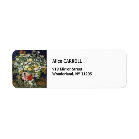 Vincent van Gogh - Bouquet der Blume in einer Vase (Vorne)