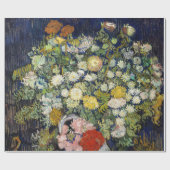 Vincent van Gogh - Bouquet der Blume in einer Vase Geschenkpapier (Flach)