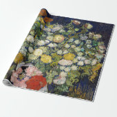 Vincent van Gogh - Bouquet der Blume in einer Vase Geschenkpapier (Ungerollt)