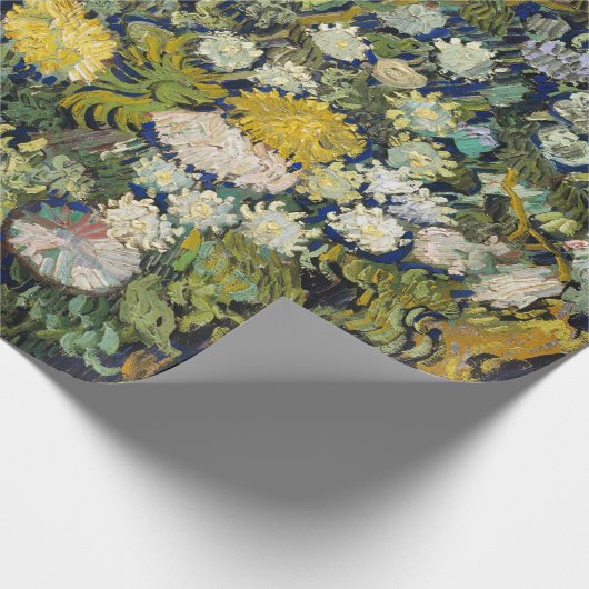 Vincent van Gogh - Bouquet der Blume in einer Vase Geschenkpapier (Ecke)