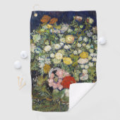 Vincent van Gogh - Bouquet der Blume in einer Vase Golfhandtuch (Insitu)