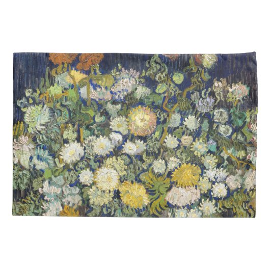 Vincent van Gogh - Bouquet der Blume in einer Vase Kissenbezug (Rückseite)