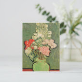 Vincent van Gogh | Bouquet von Blume, 1890 Postkarte (Stehend Vorderseite)