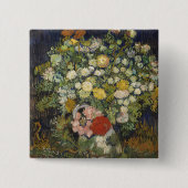Vincent van Gogh Bouquet von Blume in einer Vase Button (Vorderseite)