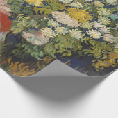 Vincent van Gogh Bouquet von Blume in einer Vase Geschenkpapier (Ecke)