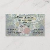 Vincent van Gogh Bouquet von Blume in einer Vase Visitenkarte (Vorderseite)