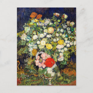Vincent van Gogh Bouquet von Blume Malerei Postkarte