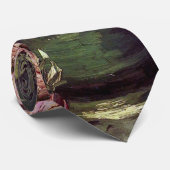 Vincent Van Gogh - Bowl mit Peonies & Rose Krawatte (Gerollt)