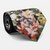 Vincent Van Gogh - Bowl mit Zinnias Fine Art Krawatte (Gerollt)