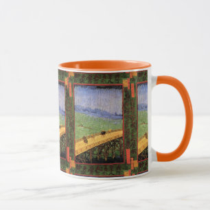 Vincent Van Gogh - Brücke im Regen Japanische Kuns Tasse
