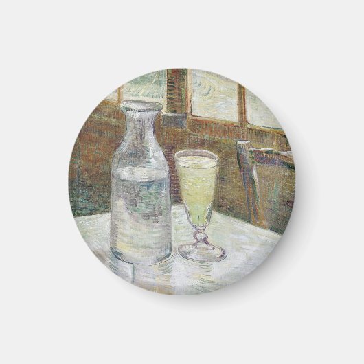 Vincent Van Gogh Café mit Absinthe Magnet (Vorne)